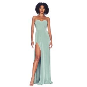 Katie May “Mila” gown in sea moss size xs